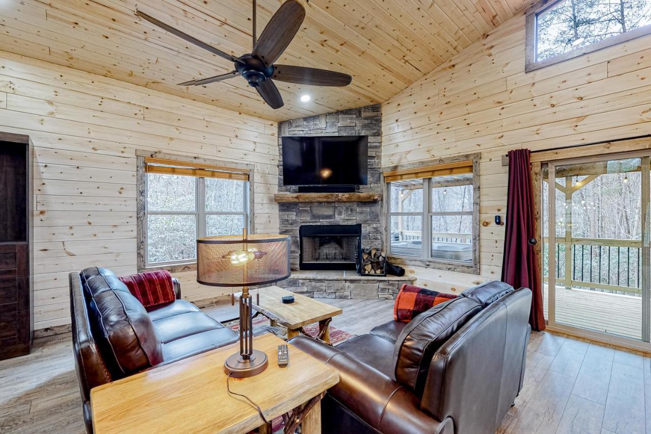 Cozy Bear Cabin #1 Sautee Nacoochee Luaran gambar