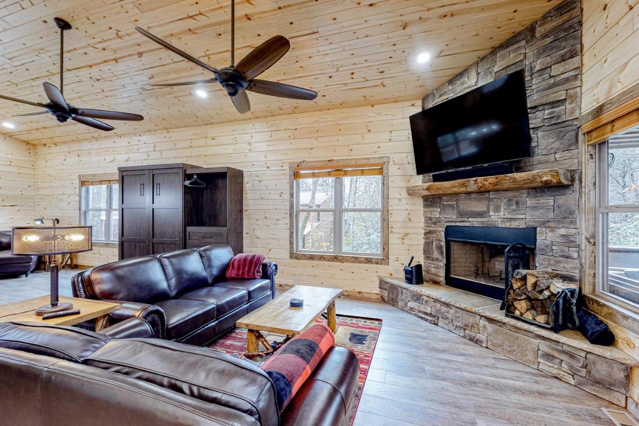 Cozy Bear Cabin #1 Sautee Nacoochee Luaran gambar