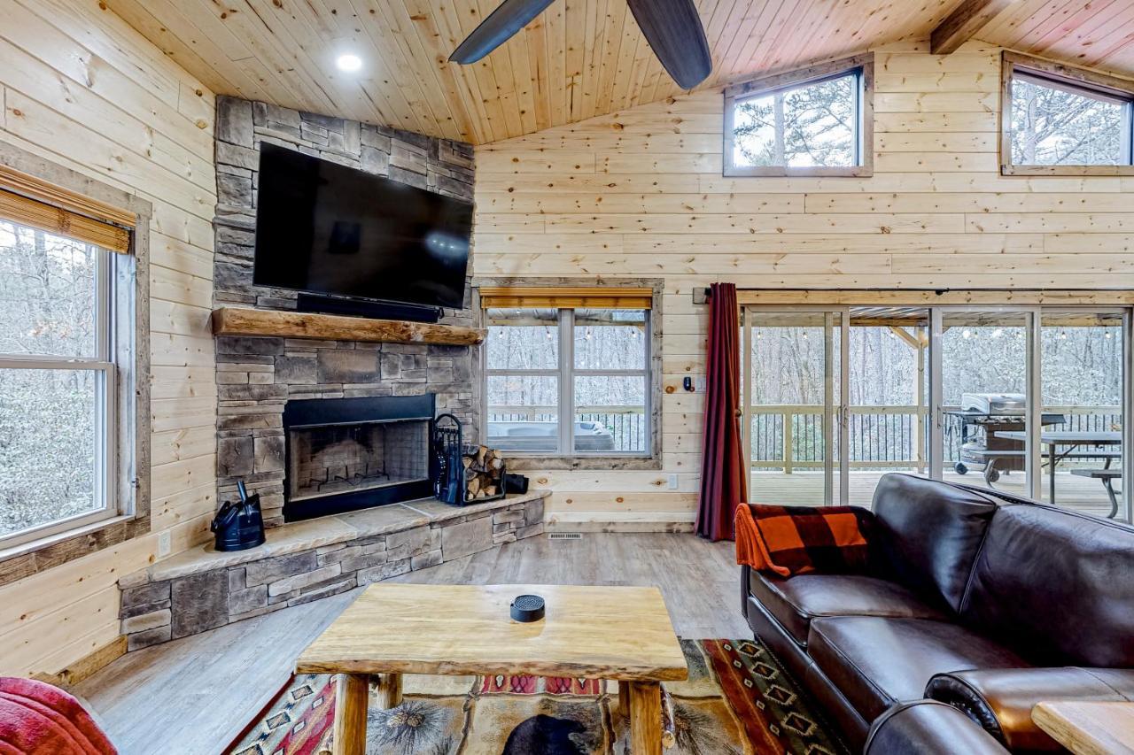 Cozy Bear Cabin #1 Sautee Nacoochee Luaran gambar