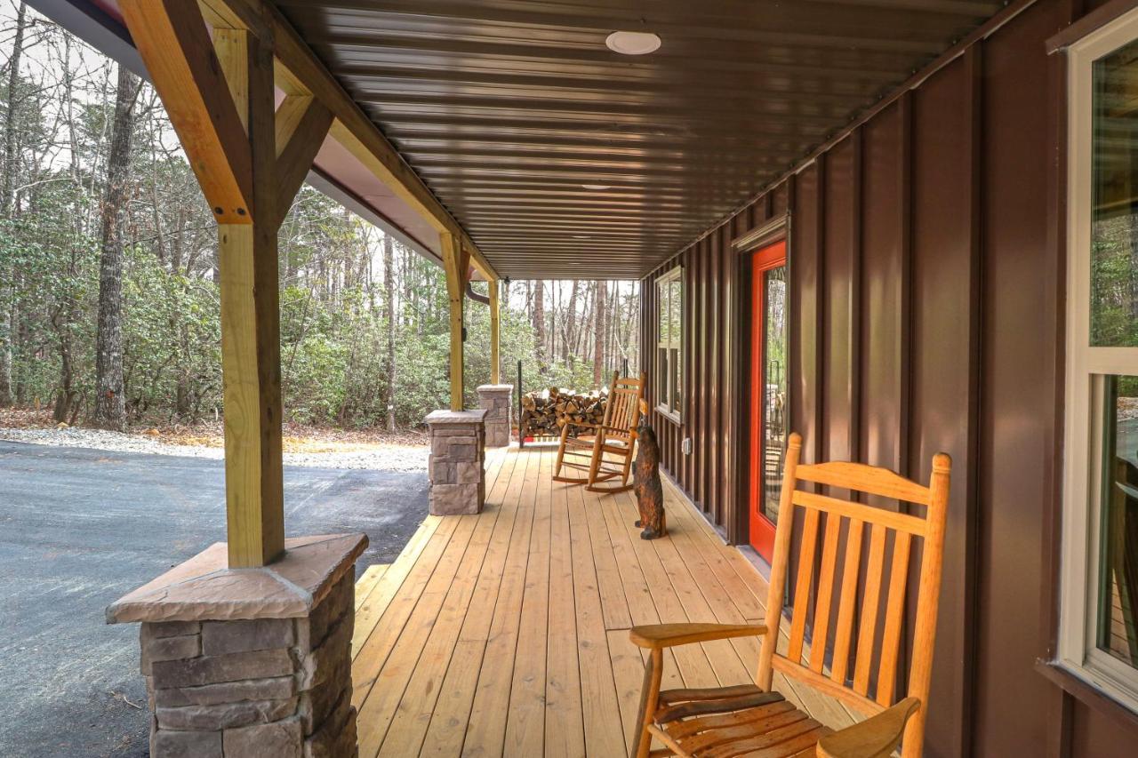 Cozy Bear Cabin #1 Sautee Nacoochee Luaran gambar